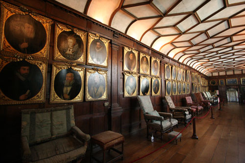 Heritage copywriting for National Trust: the portrait gallery at Knole, Sevenoaks