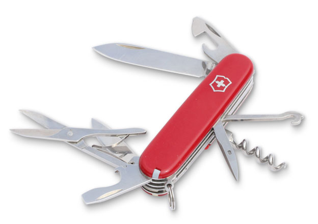 Web copywriting: Huntsman Swiss Army Knife with all blades on display