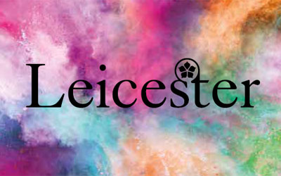 Cover detail from Leicester City Council arts prospectus